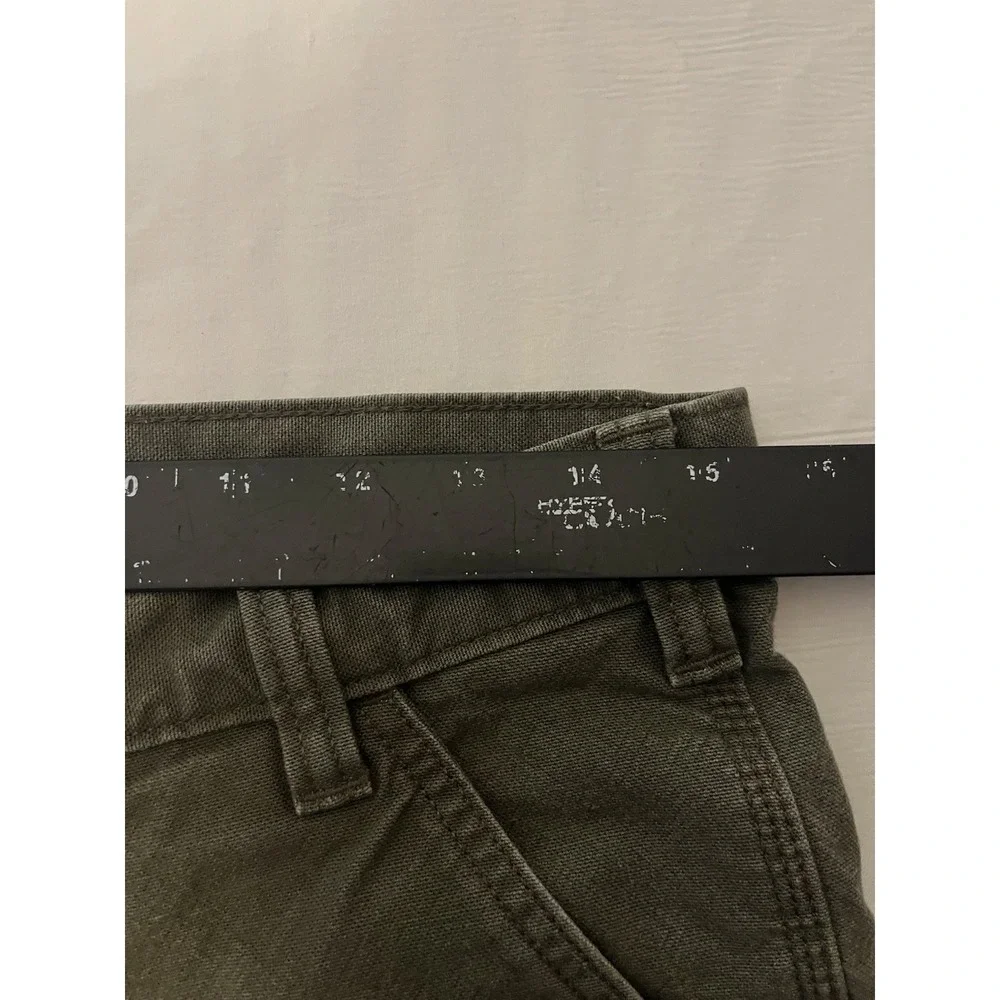 Carhartt Rugged Flex Carpenter Pants Men's Size 31x32 Green Relaxed 103279-217